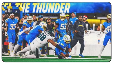 Can't-Miss Play: One INT and Two Fumbles Occur Within the Same Snap of Eagles-Chargers Game