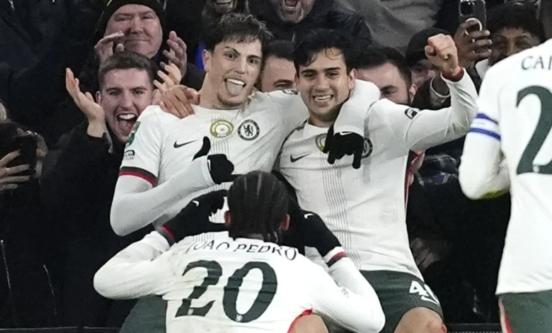 Cardiff 1-3 Chelsea: Alejandro Garnacho and Pedro Neto pull Blues out of trouble to reach Carabao Cup semi-finals