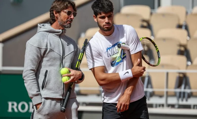 Carlos Alcaraz y Juan Carlos Ferrero separan sus caminos y Samuel López se queda como entrenador