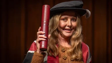 Carol Vorderman awarded honorary doctorate from Swansea University