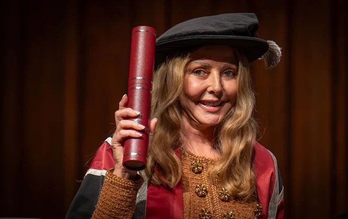 Carol Vorderman awarded honorary doctorate from Swansea University