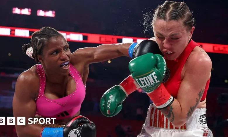 Caroline Dubois: Briton retains world title with dominant display against Camilla Panatt