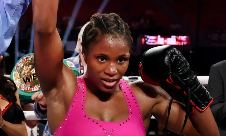 Caroline Dubois DROPS and dominates Camilla Panatta on Jake Paul v AJ undercard