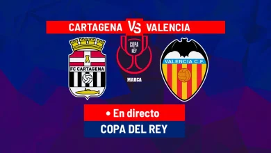 Cartagena - Valencia en directo | Copa del Rey hoy en vivo