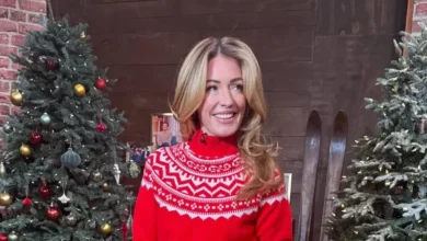 Cat Deeley takes Kate Middleton style notes in Boden knit that 'fits perfectly'