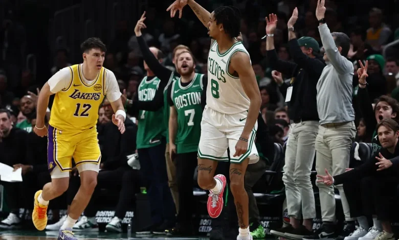 Celtics extend winning streak to 4 with 126-105 victory over rival Lakers