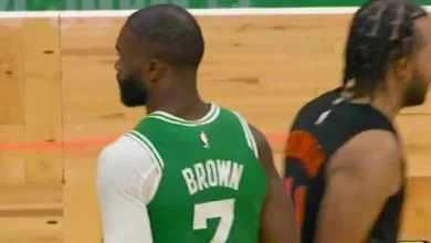 Celtics hold off late Knicks charge to win 123-117 in rematch of East semifinal