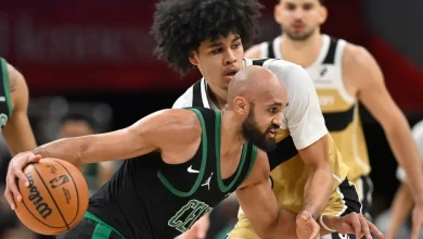 Celtics roll into Lakers matchup by routing Wizards without Jaylen Brown
