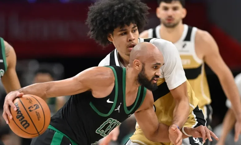 Celtics roll into Lakers matchup by routing Wizards without Jaylen Brown