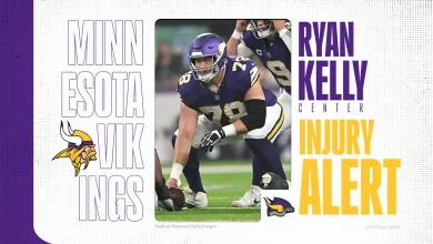 Center Ryan Kellly injury vs. Seahawks: Latest news on Vikings' Center
