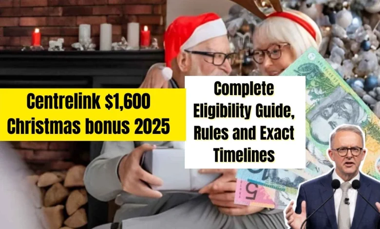 Centrelink $1,600 Christmas bonus 2025, Check Eligibility, Payment Dates