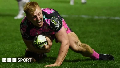 Challenge Cup: Ospreys 24-21 Connacht - Hopkins seals stunning comeback