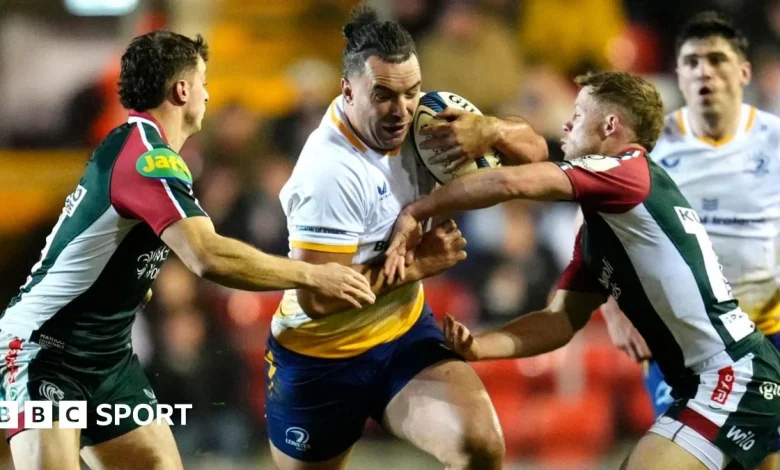 Champions Cup: Leicester Tigers 15-23 Leinster - visitors fight back to continue winning start