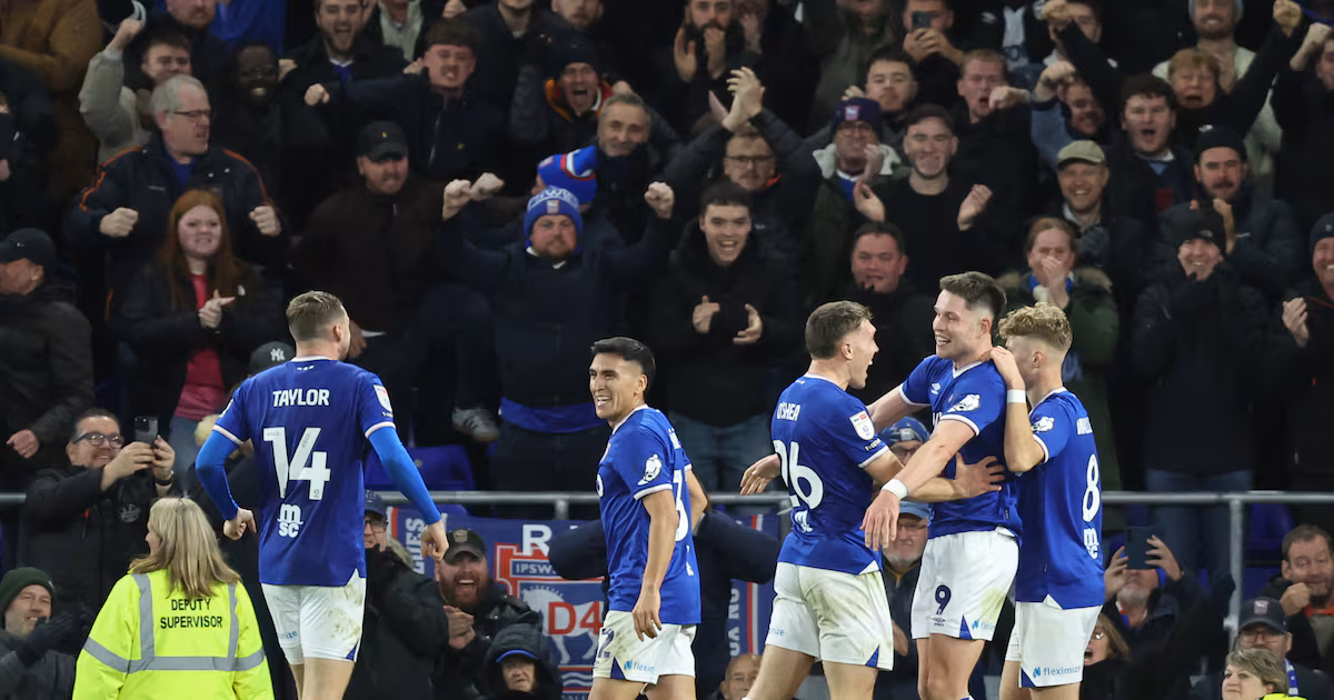 Championship leaders Coventry stunned by Ipswich