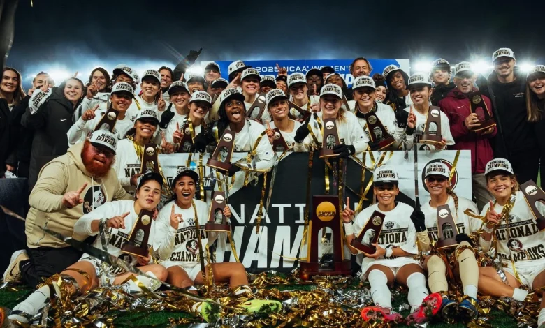 Champs Again! Florida State Soccer Wins Fifth National Title