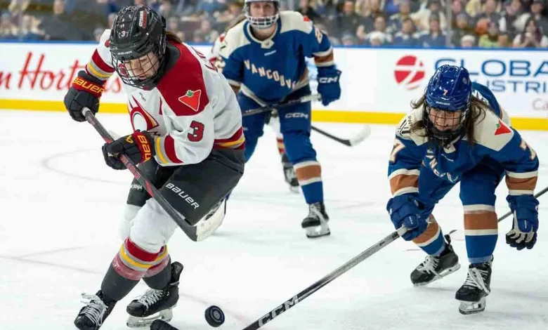Chan scores first PWHL goal as Goldeneyes down Charge