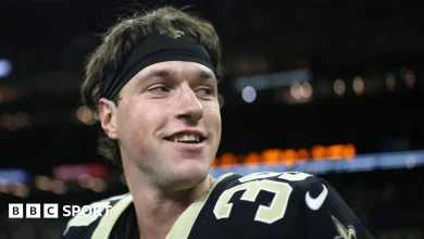 Charlie Smyth: County Down kicker hits game-winner as New Orleans Saints beat Carolina Panthers
