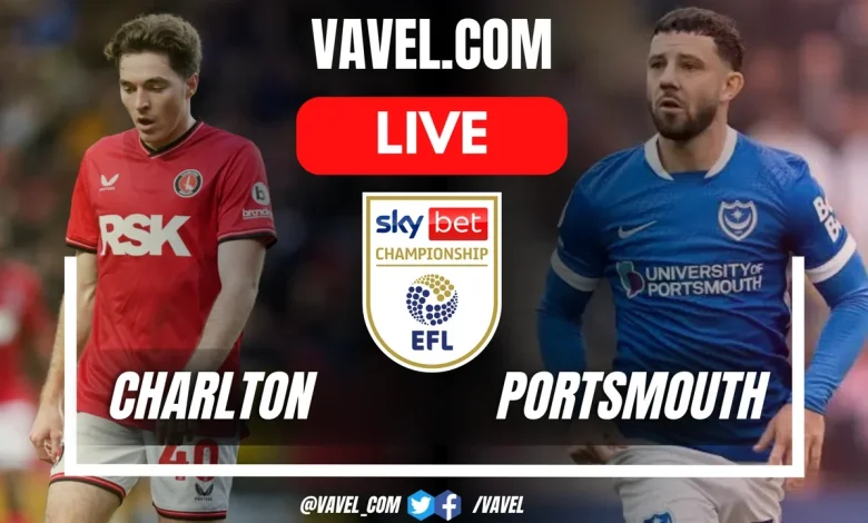 Charlton vs Portsmouth LIVE Score Updates (0-0)
