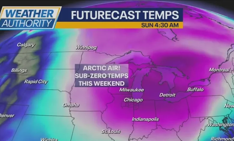 Chicago weather: Sub-zero temps, arctic air hit the area