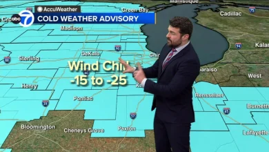 Chicago weather, wind chill today: Cold Weather Advisory issued amid dangerous Chicago wind chill temps