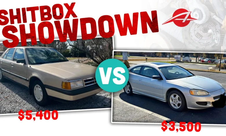 Choose Your Favorite Not-Really-A-Dodge: 1991 Monaco vs 2002 Stratus Coupe