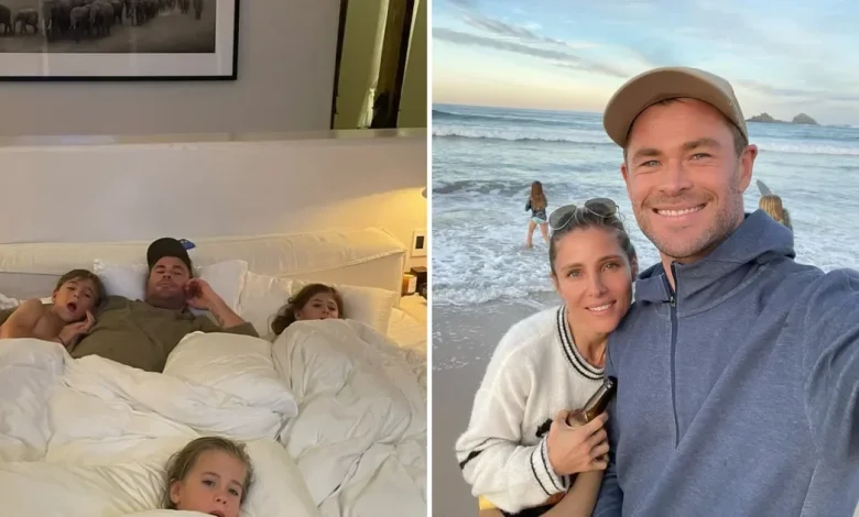 Chris Hemsworth is inspired by his parents when raising his three children with Elsa Pataky
