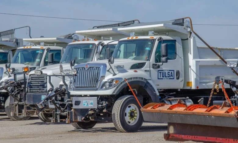 City of Tulsa prepared for winter weather Monday, just in case