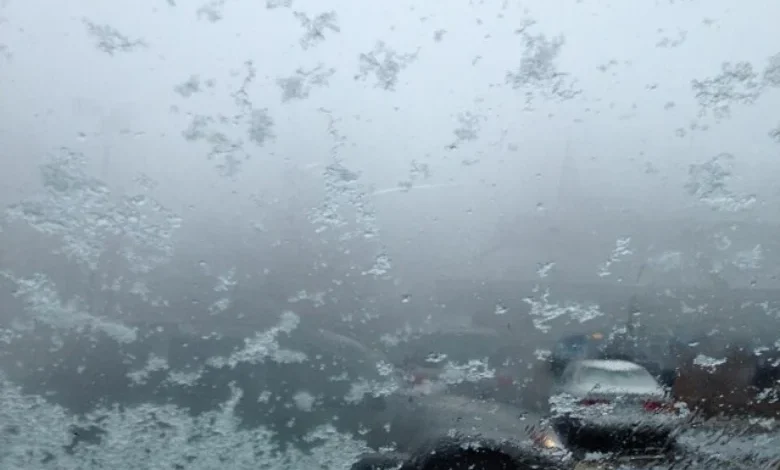 Clearing skies Sunday night as another cold front enters the DC area