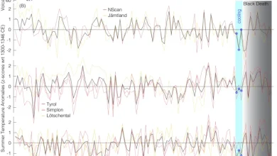 Climate-driven changes in Mediterranean grain trade mitigated famine but introduced the Black Death to medieval Europe | Communications Earth & Environment
