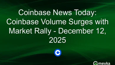 Coinbase News Today: Coinbase Volume Surges with Market Rally - December 12, 2025