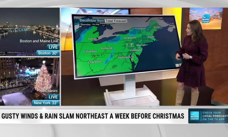 Cold Front To Bring High Winds, Rain, Snow To Northeast