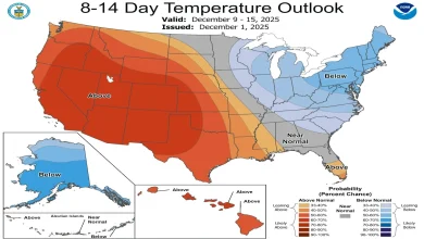 Colder than normal— NOAA warns 12 states and adverts that 1 will be specially frozen