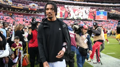 Commanders' Jayden Daniels returns to practice but is unlikely to face Broncos