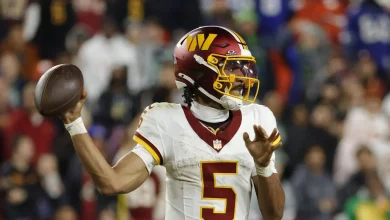 Commanders shift focus to future health of Jayden Daniels