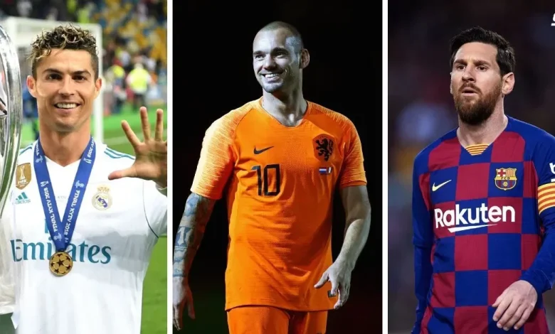 "Common for Cristiano Ronaldo or Lionel Messi to take it" - Wesley Sneijder explains how Ballon d'Or criteria have changed since his playing days