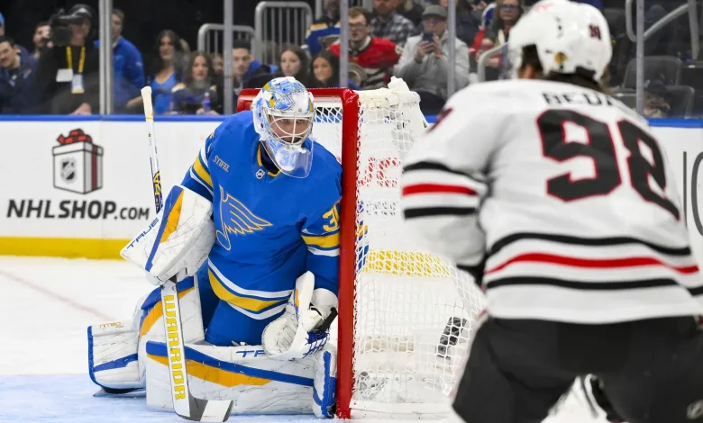 Connor Bedard Injures Himself On Final Play Of Blackhawks' 3-2 Loss To Blues