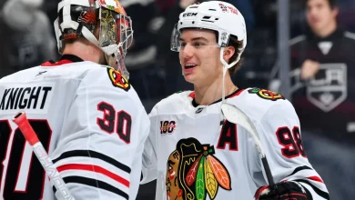 Connor Bedard scores for 3rd straight game, Blackhawks hold off Kings 2-1