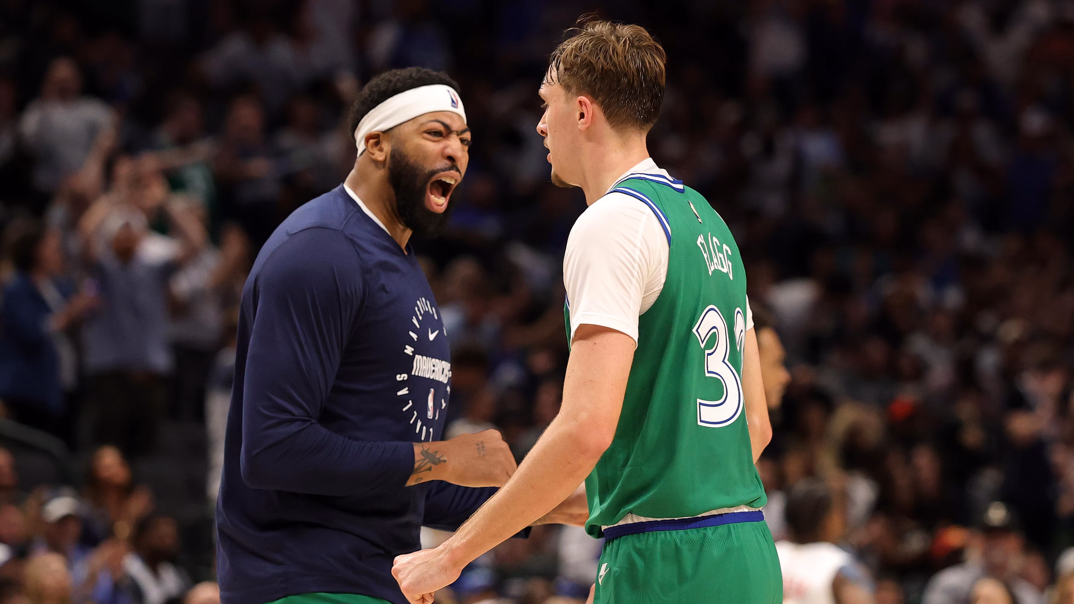 Cooper Flagg, Anthony Davis Pairing Excites Fans as Mavs Top Heat for 3rd Straight Win
