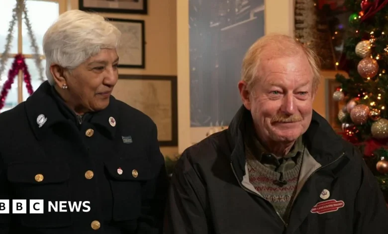 Couple's 83-year combined dedication to heritage railway