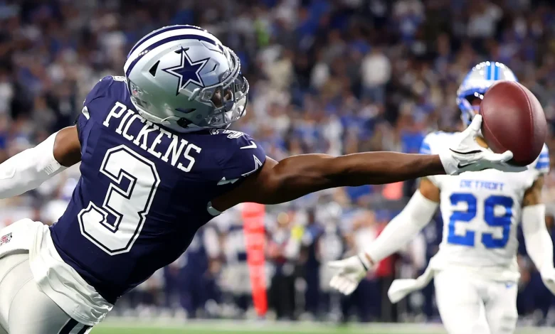 Cowboys George Pickens Flops After CeeDee Lamb Injury in Loss to Lions