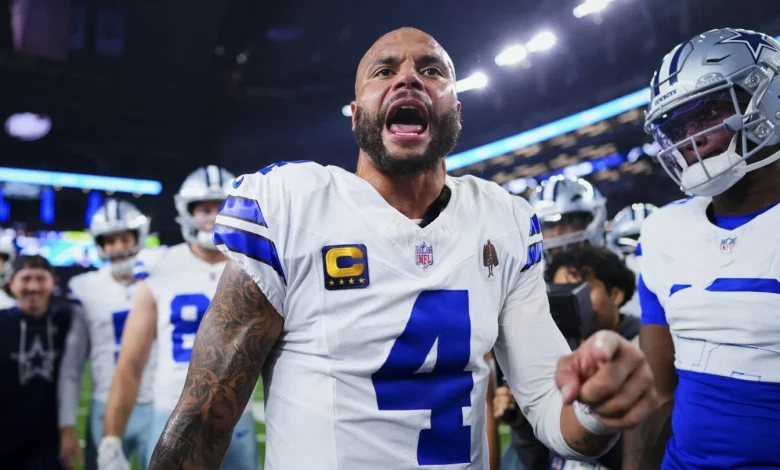 Cowboys convert two fourth downs, including a fake FG, for a 7-0 lead