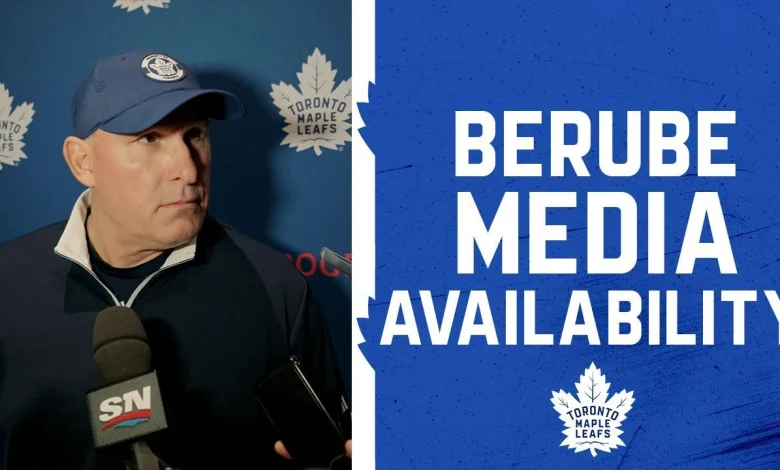 Craig Berube | Pre Game @ Washington Capitals | December 18, 2025