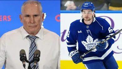 Craig Berube just showed Matias Maccelli where he really stands in this lineup