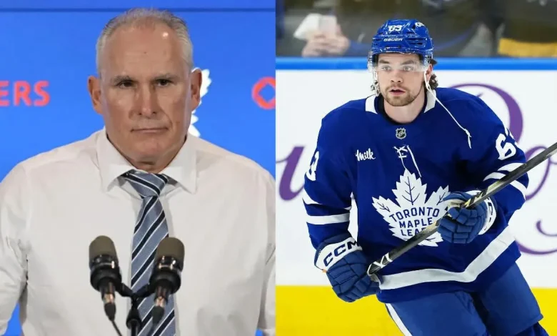 Craig Berube just showed Matias Maccelli where he really stands in this lineup