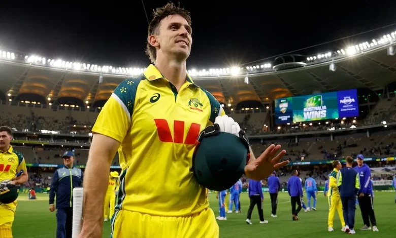 Cricket: Mitch Marsh has felt the love from the whole cricket community