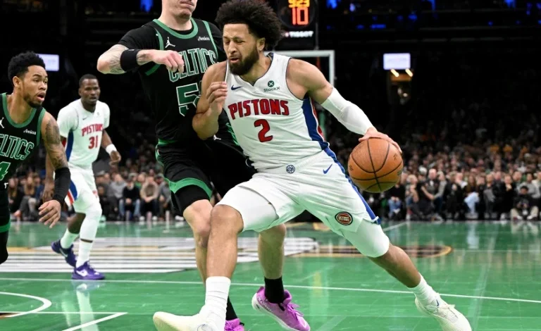 Cunningham leads Pistons past Celtics