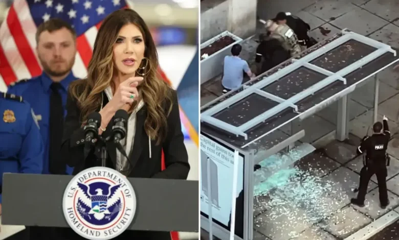 DHS chief Kristi Noem wants full travel ban on ‘every damn country’ she says sends ‘killer’ migrants to US