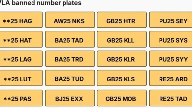 DVLA 2026 Number Plate Bans: Full List and Why They Matter for Drivers
