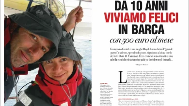 Da dieci anni in barca con 500 euro al mese: la vita di Giampaolo e Başak