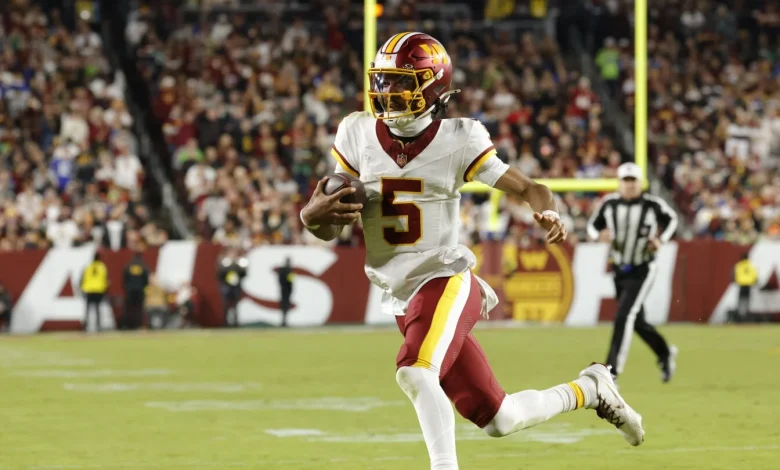 Dan Quinn: Jayden Daniels not yet cleared for contact, but could still play Week 14